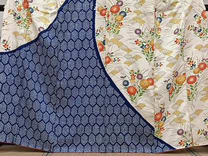 平和屋着物■訪問着 絞り 草花文 金彩 正絹 逸品 CABF8302xi