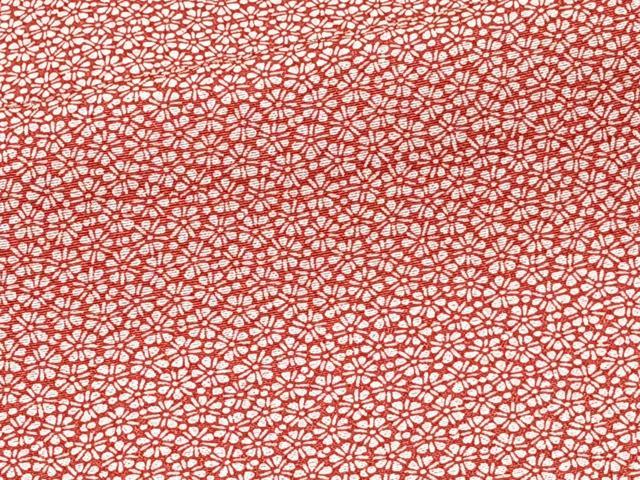 平和屋着物■上質な小紋 小花文 正絹 逸品 未使用 CABF8307xi