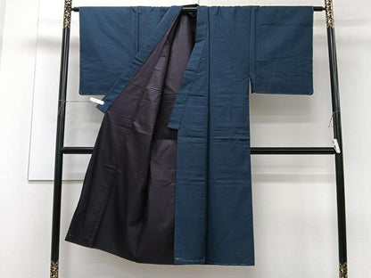平和屋着物■男性 紬 90亀甲 総詰め 正絹 逸品 CABF8324xi