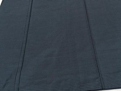 平和屋着物■男性 本場大島紬 格子 正絹 逸品 CABF8326xi