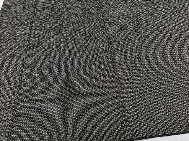 平和屋着物■男性 本場大島紬 格子文 正絹 逸品 CABF8329xi