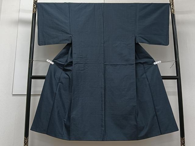 平和屋着物■男性　本場大島紬　80亀甲　総詰め　正絹　逸品　CABF8331xi