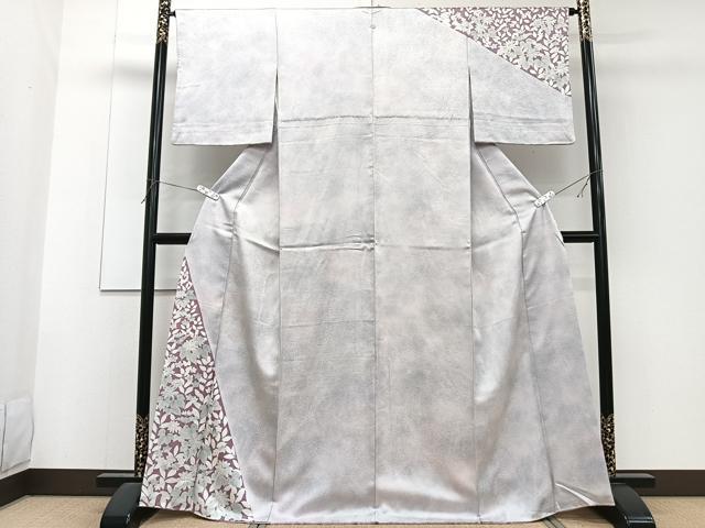 平和屋着物■訪問着　草花文　暈し染め　正絹　逸品　CABF8335xi