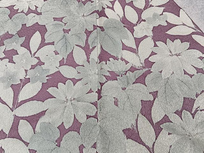 平和屋着物■訪問着　草花文　暈し染め　正絹　逸品　CABF8335xi