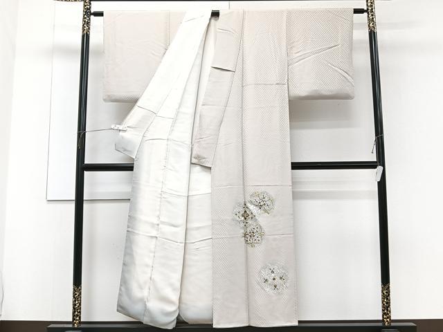 平和屋着物■訪問着 正倉院花文 金銀彩 正絹 逸品 CABF8342xi