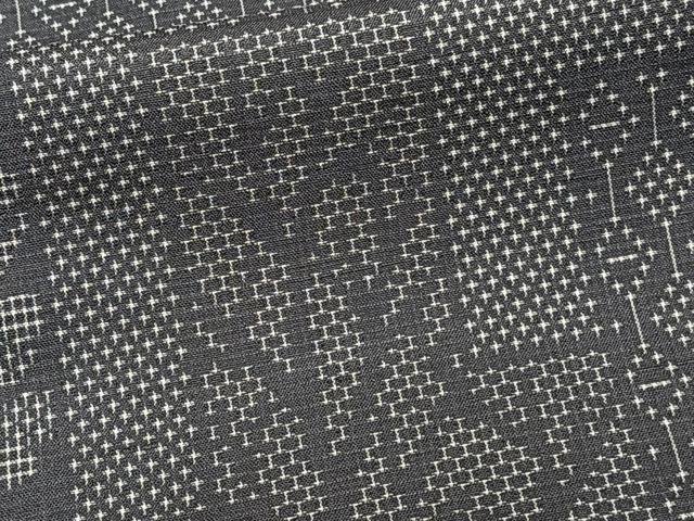 平和屋着物■上質な紬 色紙重ね草花文 正絹 逸品 CABF8362xi