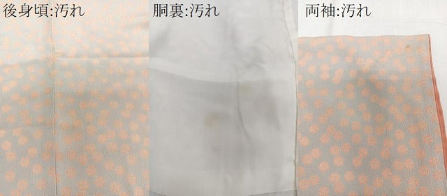平和屋着物■上質な小紋　小花文　正絹　逸品　CABF8372xi