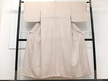 平和屋着物■上質な小紋　小花文　正絹　逸品　CABF8372xi