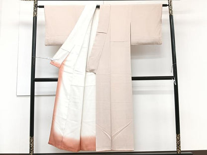 平和屋着物■上質な小紋　小花文　正絹　逸品　CABF8372xi