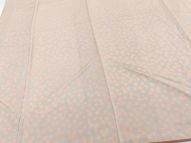 平和屋着物■上質な小紋　小花文　正絹　逸品　CABF8372xi