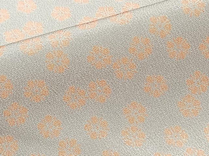 平和屋着物■上質な小紋　小花文　正絹　逸品　CABF8372xi
