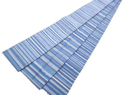 平和屋着物●男性　爪掻き本綴れ　角帯　横段文　正絹　逸品　CABF8417hy