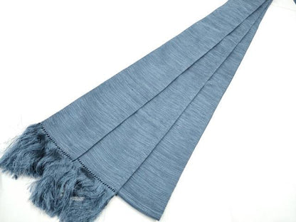 平和屋着物●男性　本場筑前博多織　角帯　霞文　正絹　逸品　CABF8421hy