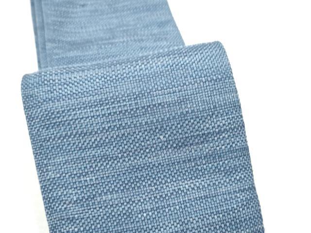 平和屋着物●男性　本場筑前博多織　角帯　霞文　正絹　逸品　CABF8421hy