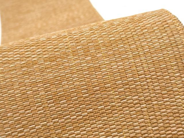 平和屋着物●男性　霞文　角帯　正絹　逸品　CABF8426hy