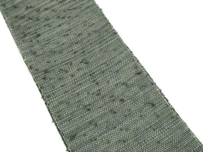 平和屋着物●男性　角帯　紬地　霞文　正絹　逸品　CABF8431hy