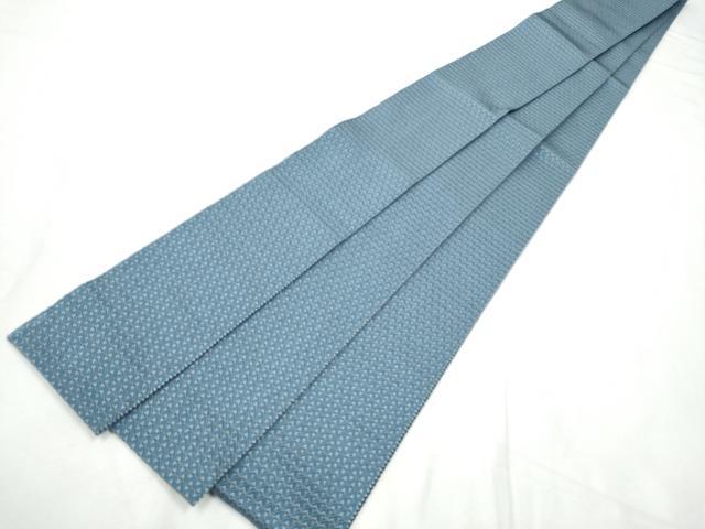 平和屋着物●男性　本場筑前博多織　角帯　菱繋　正絹　逸品　CABF8455hy