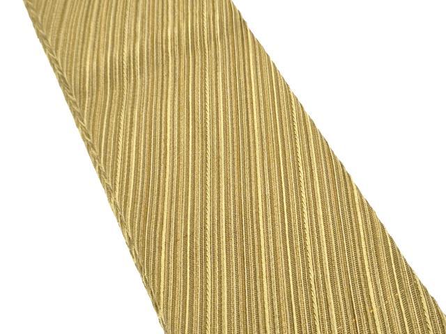 平和屋着物●男性　角帯　斜線文　正絹　逸品　CABF8490hy