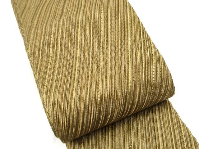 平和屋着物●男性　角帯　斜線文　正絹　逸品　CABF8490hy
