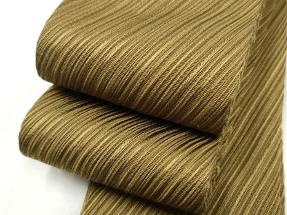 平和屋着物●男性　角帯　斜線文　正絹　逸品　CABF8490hy