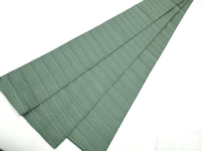 平和屋着物●男性　本場筑前博多織　角帯　横段文　正絹　逸品　CABF8503hy