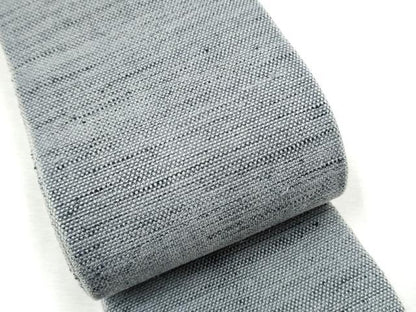 平和屋着物●男性　角帯　紬地　霞文　正絹　逸品　CABF8504hy