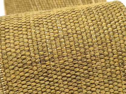 平和屋着物●男性　本場筑前博多織　角帯　霞文　証紙付き　正絹　逸品　CABF8506hy
