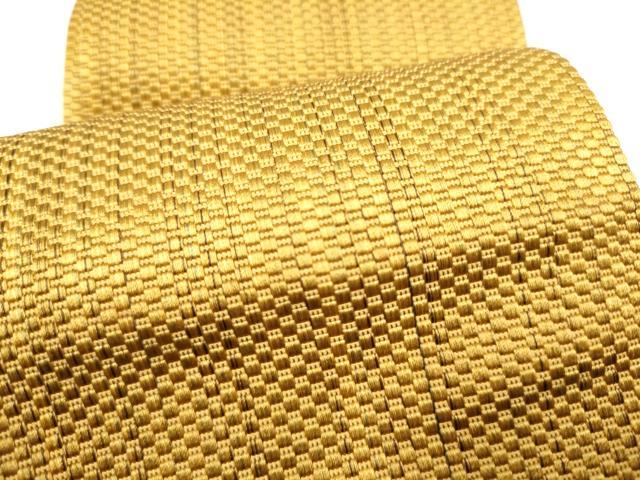 平和屋着物●男性　角帯　霞文　正絹　逸品　CABF8525hy