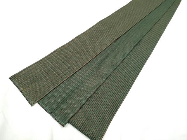 平和屋着物○男性 角帯 間道 正絹 逸品 CABF8527hy