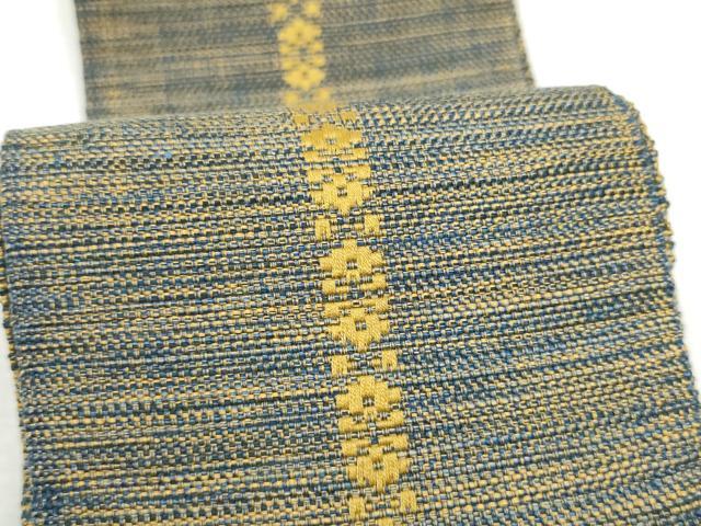 平和屋着物●男性　角帯　献上　正絹　逸品　CABF8538hy