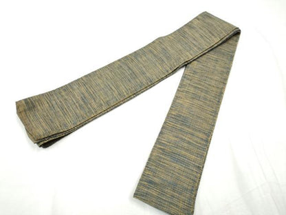 平和屋着物●男性　角帯　献上　正絹　逸品　CABF8538hy