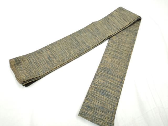 平和屋着物●男性　角帯　献上　正絹　逸品　CABF8538hy