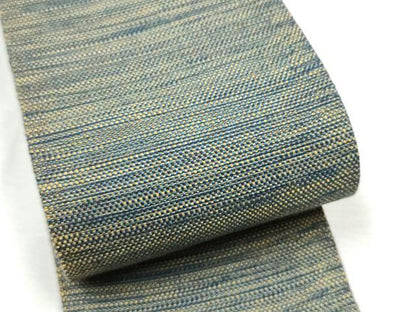 平和屋着物●男性　本場筑前博多織　角帯　霞文　正絹　逸品　CABF8540hy