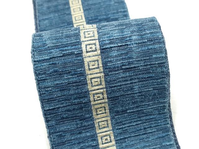 平和屋着物○男性 角帯 紬地 霞文 正絹 逸品 CABF8431hy 平和屋着物