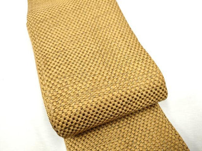 平和屋着物●男性　両面　角帯　霞文　正絹　逸品　CABF8548hy
