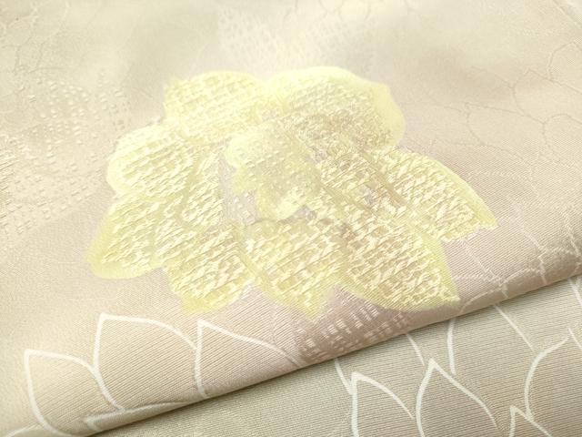 平和屋着物▼上質な小紋 地紋起こし 舞花文 蛍暈し 正絹 逸品 CABF8573hy