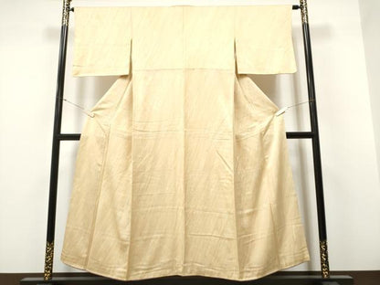 平和屋着物▼上質な小紋 墨流し文様 正絹 逸品 CABF8574hy