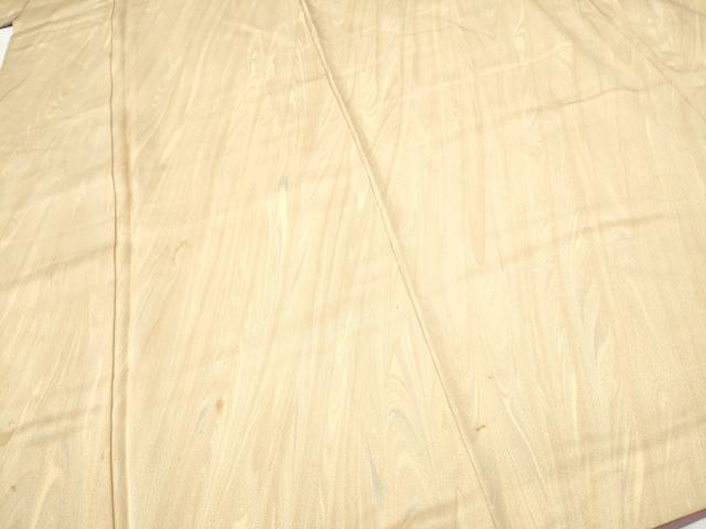 平和屋着物▼上質な小紋 墨流し文様 正絹 逸品 CABF8574hy