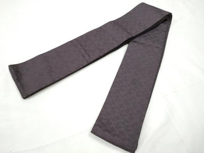 平和屋着物●男性　本場筑前博多織　角帯　抽象文　正絹　逸品　CABF8585hy