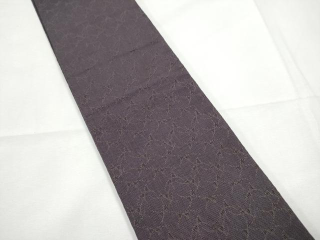 平和屋着物●男性　本場筑前博多織　角帯　抽象文　正絹　逸品　CABF8585hy