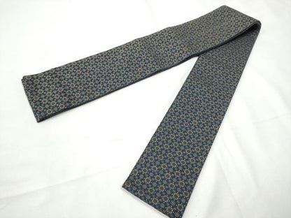 平和屋着物●男性　本場筑前博多織　角帯　市松吉祥文　正絹　逸品　CABF8586hy