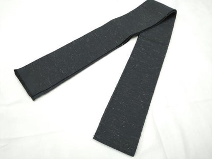 平和屋着物●男性　角帯　紬地　霞文　正絹　逸品　CABF8590hy