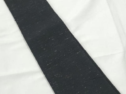 平和屋着物●男性　角帯　紬地　霞文　正絹　逸品　CABF8590hy