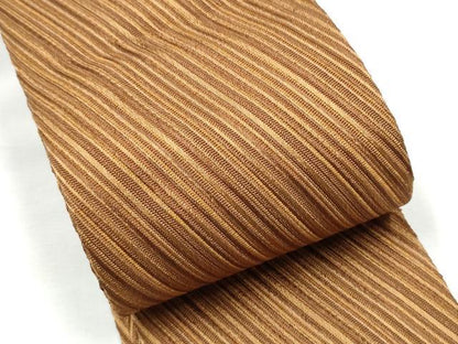 平和屋着物●男性　角帯　斜線文　正絹　逸品　CABF8597hy