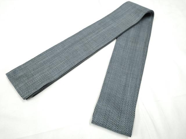 平和屋着物○男性 本場筑前博多織 角帯 霞文 正絹 逸品 CABF8599hy