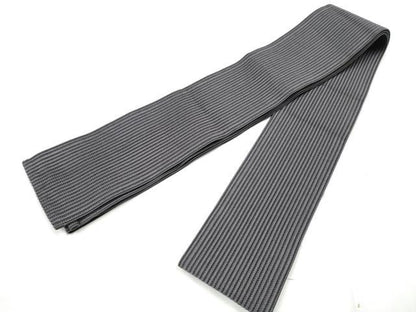 平和屋着物●男性　角帯　間道　正絹　逸品　CABF8609hy