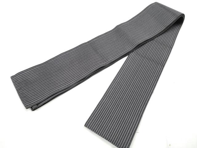 平和屋着物●男性　角帯　間道　正絹　逸品　CABF8609hy