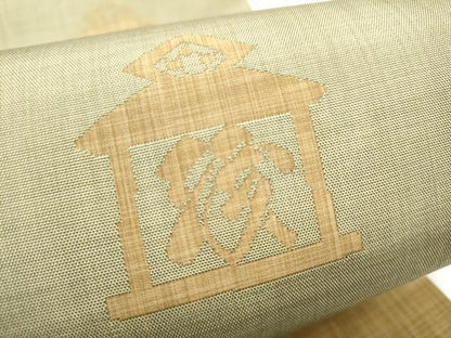 平和屋着物●名門木屋太　今河織物　六通柄袋帯　人物文　正絹　逸品　CABF8634hy