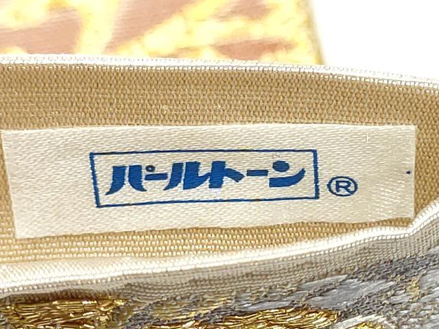 平和屋着物●つけ帯　唐織　古綾錦　金糸　正絹　逸品　CABF8663hy