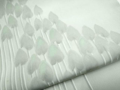 平和屋着物●塩瀬　九寸名古屋帯　樹林文　正絹　逸品　CABF8686hy